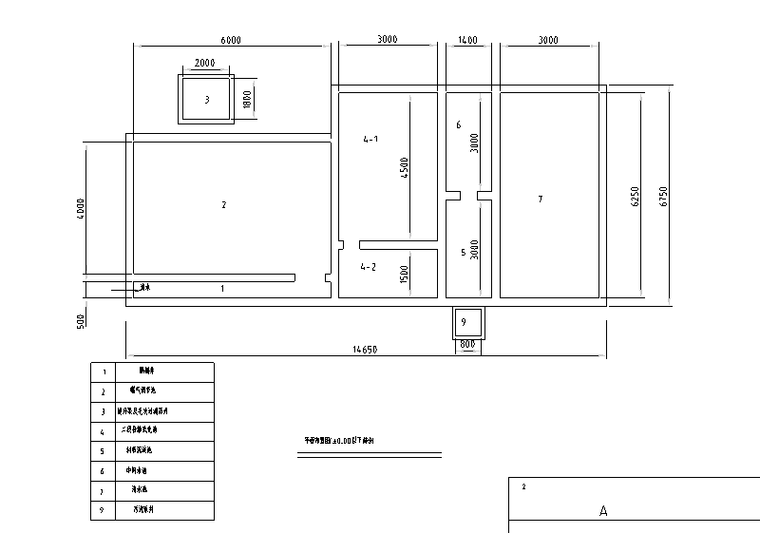 全套施工图cad图资料下载-体育运动城中水处理系统工程全套施工图（CAD）