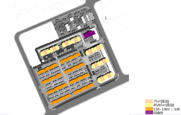 [上海]闵行区江川社区地块项目概念设计方案文本-功能分析图