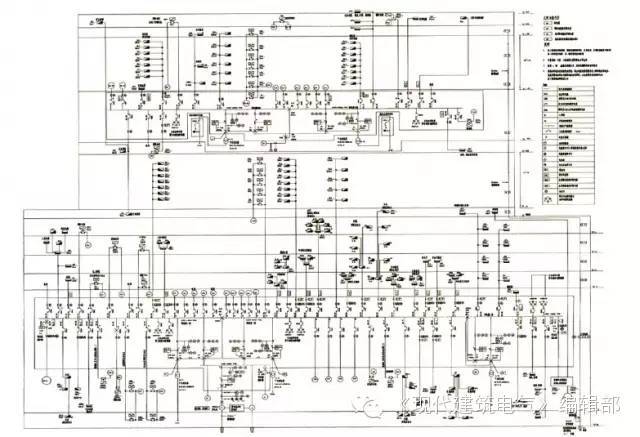 国际五星级酒店的电气设计全套内容-高低压及发电机配电系统图.jpg