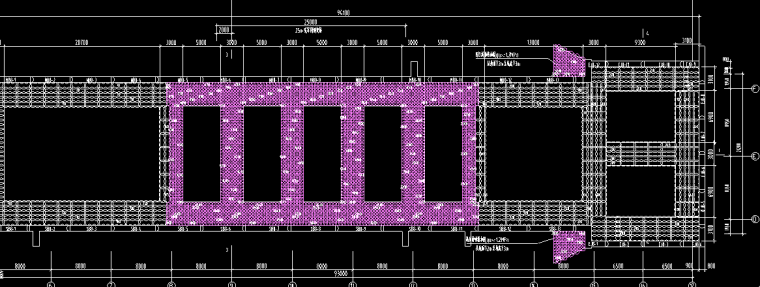 土建工程主体结构地基加固施工方案（三轴+旋喷）-1地基加固平面布置图