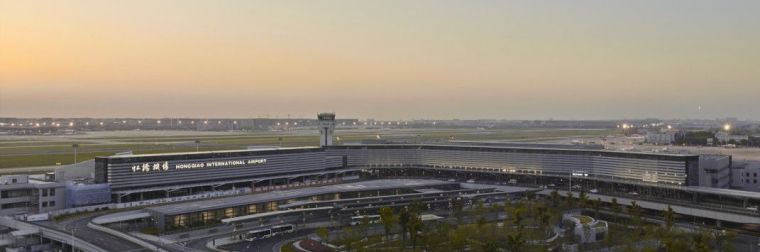 机场庭院设计资料下载-结合虹桥机场T1航站楼改造项目，谈谈建筑结构融合