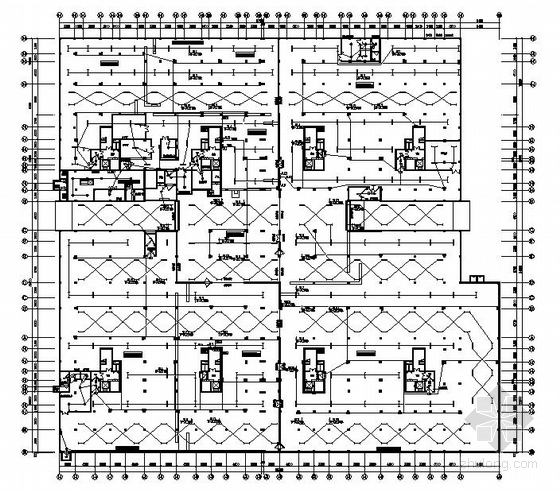 地下室战时电气施工图资料下载-河南某商住小区地下室电气施工图