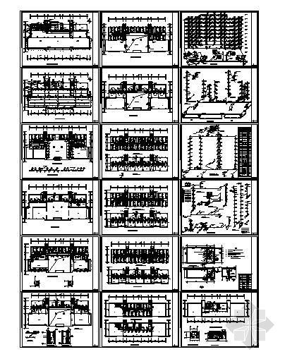 办公楼空调水系统图资料下载-某办公楼空调给排水图