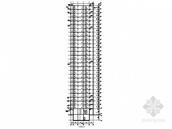 [镇江]某二十八层一梯三住宅楼建筑施工图- 