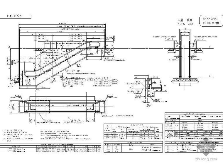 国外著名医院建筑设计资料下载-某知名医院电梯土建设计CAD图