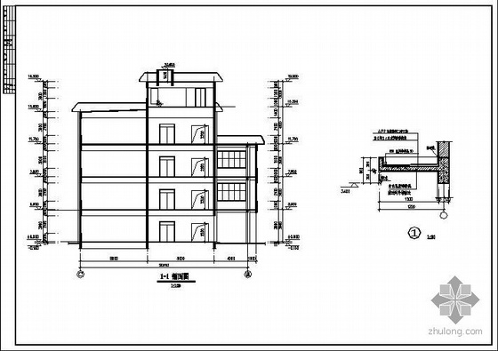 某办公楼建筑结构图-4