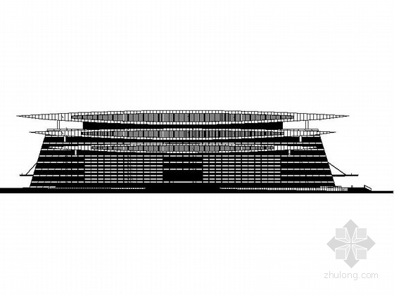长沙国际会展中心场馆图资料下载-[东莞]某四层国际会展中心建筑施工图
