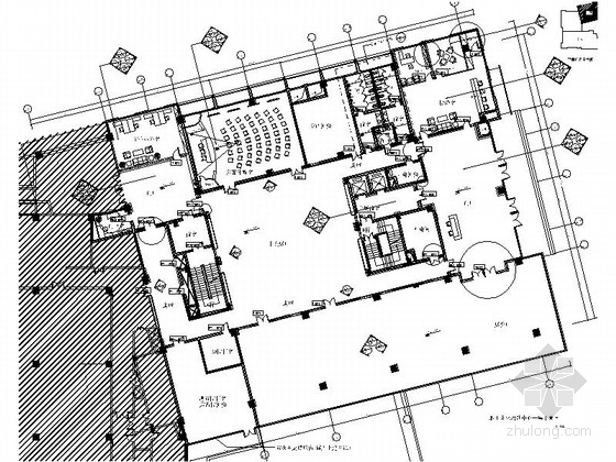 舞蹈教室CAD图资料下载-[江苏]某青少年活动中心全套施工图（含效果）