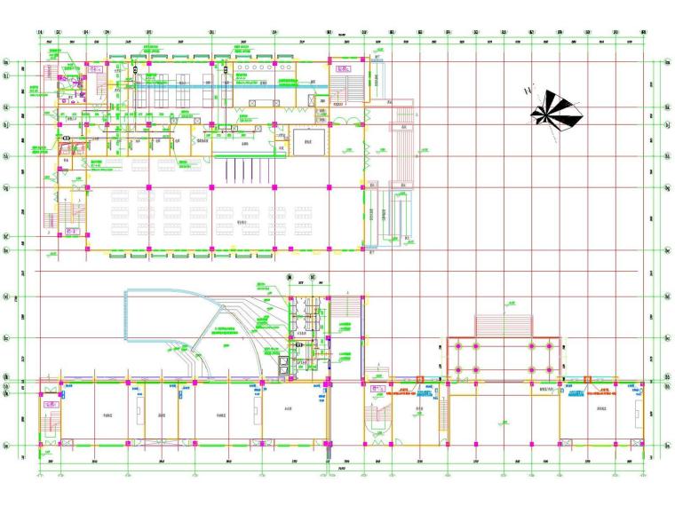 多层教学楼施工图免费资料下载-[江苏]多层教学楼暖通通风防排烟系统设计施工图