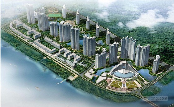 壮族民居规划方案文本资料下载-[南京]某外滩新城规划方案文本