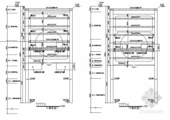 工作井施工图纸资料下载-[上海]轨道交通盾构井土方开挖施工图