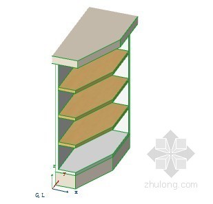 草图大师模型祥云底座资料下载-底部架子末端01 ArchiCAD模型