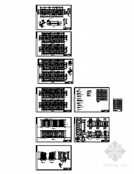 [连云港]某小区二期工程-阳光排屋建筑施工图(7号楼)-总图 