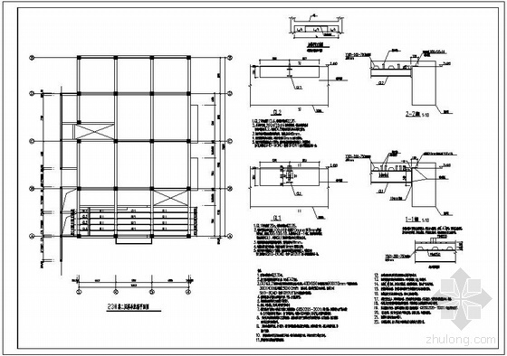 绿色建筑楼板隔声构造资料下载-某组合楼板改造节点构造详图