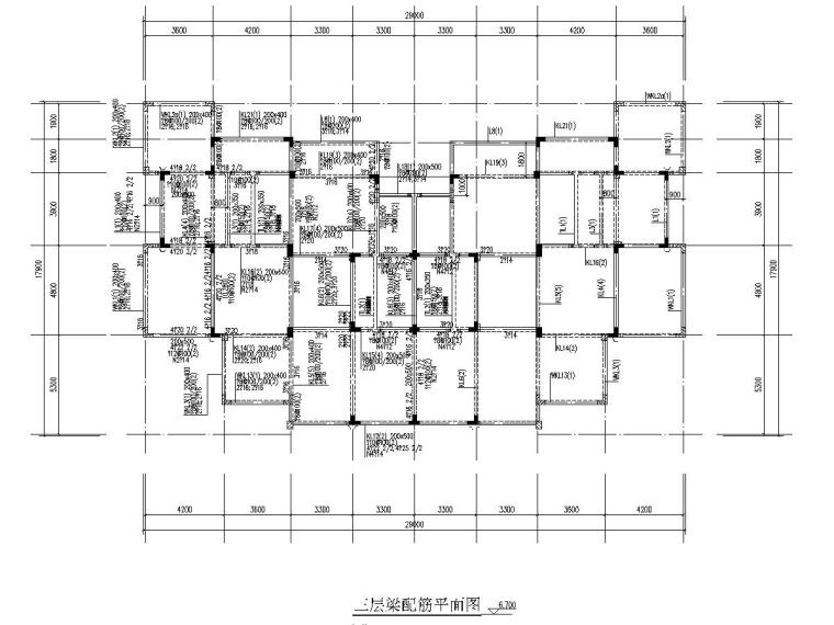 [安徽]三层现浇异形柱框架轻质墙结构住宅楼结构施工图-3.jpg