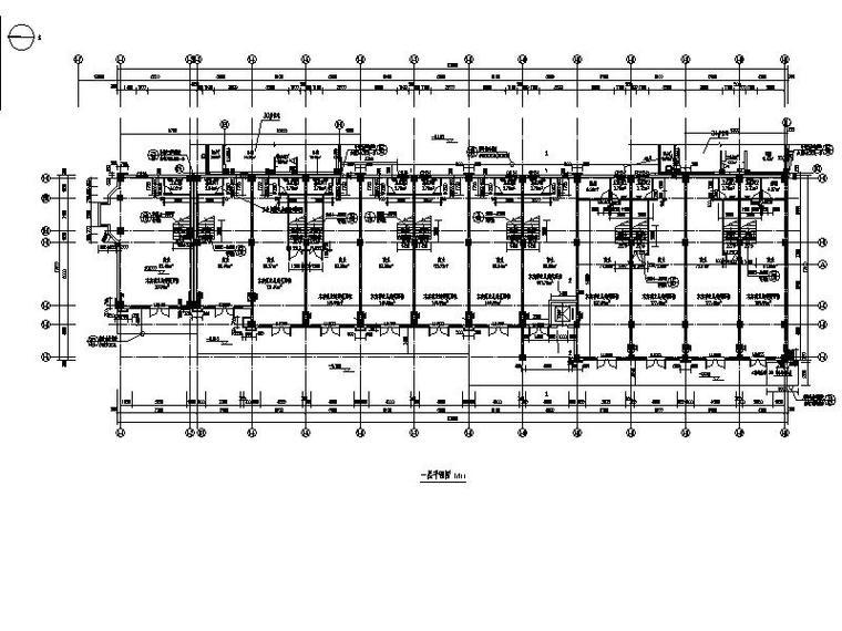 [合集]5套多层联排式别墅建筑施工图（超多合集）-5套多层联排式别墅建筑平面图