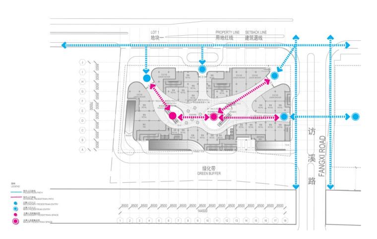 [浙江]四层现代感大退台商业休闲建筑设计方案文本-四层现代感大退台商业休闲建筑效果图