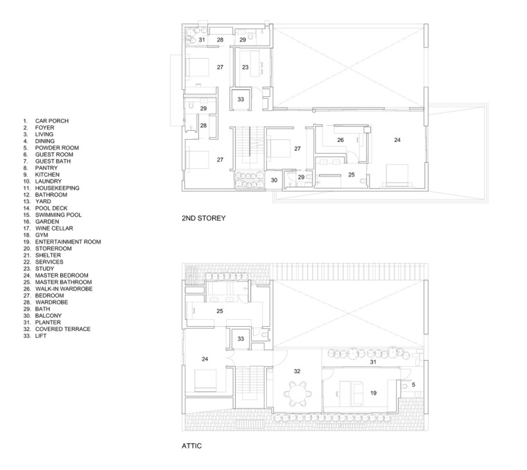 新加坡砖结构的典型坡屋顶住宅-1528562342176497