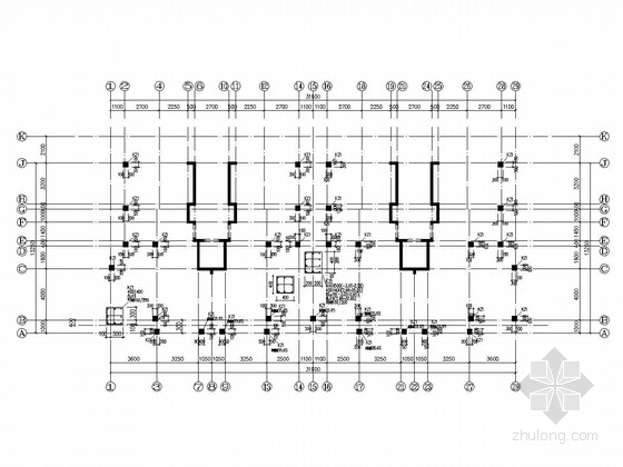 洞墙施工图资料下载-[天津]11层剪力墙结构住宅楼结构施工图