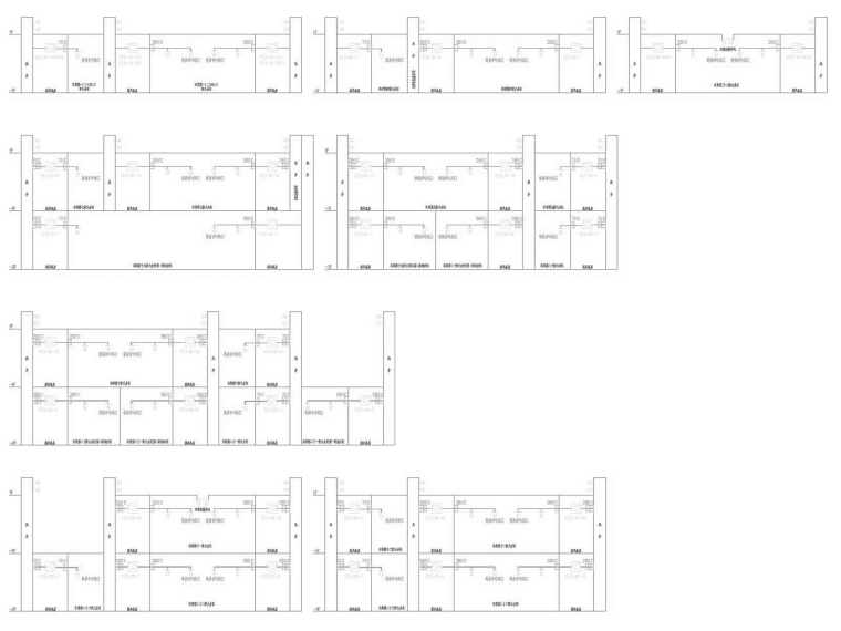 [广西]超高层商业住宅小区暖通系统设计施工图（34万平米89张）-车库排烟系统图.jpg