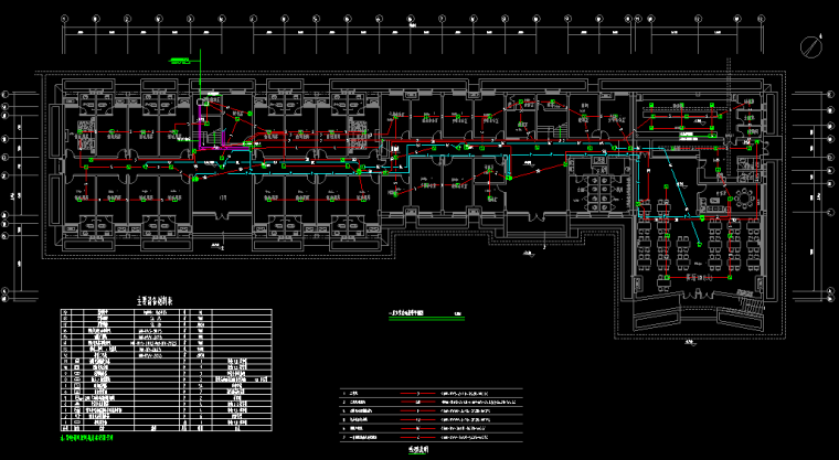 [重庆]17年最新大型交通建筑及配套建筑设计（含全专业施工图、勘察图）-办公楼电气施工图