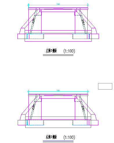 高速引线拓宽工程路基路面施工图(图纸共72张)-明涵结构图