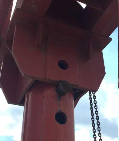 河北省公路桥梁工程质量安全专项督查汇报材料-锚栓未穿孔