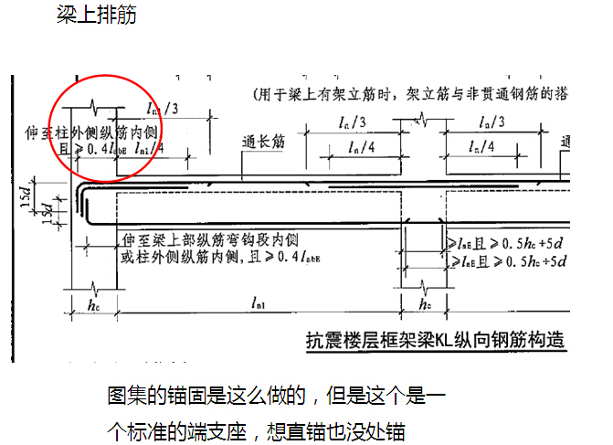 梁底钢筋上排下排图解图片