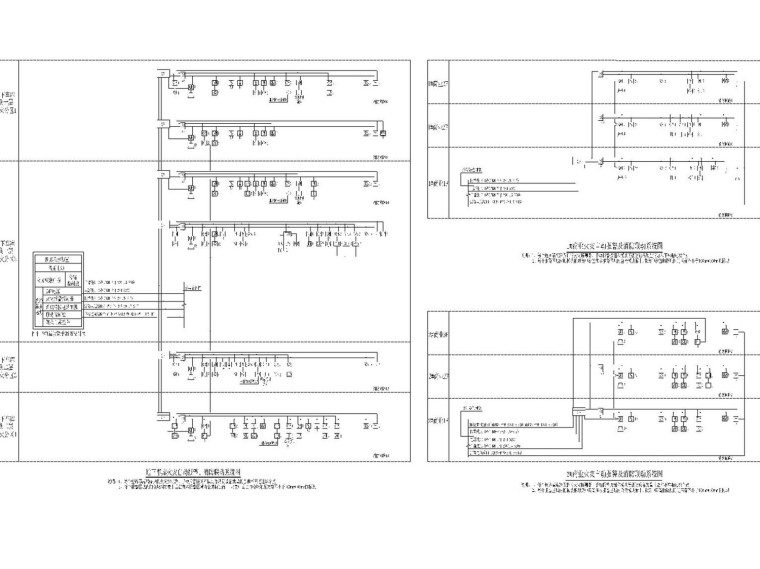 [重庆]过夜港及旅游集散中心强弱电全套施工图含总图（大院最新）-火灾自动报警及消防联动系统图