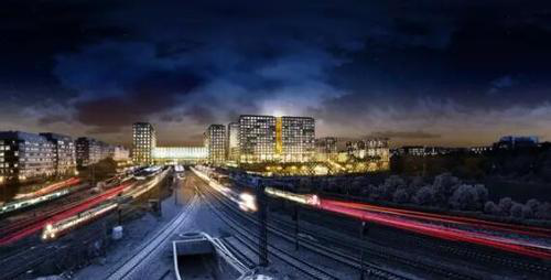 交通枢纽综合体城市设计资料下载-BIM案例|芬兰赫尔辛基Tripla综合体