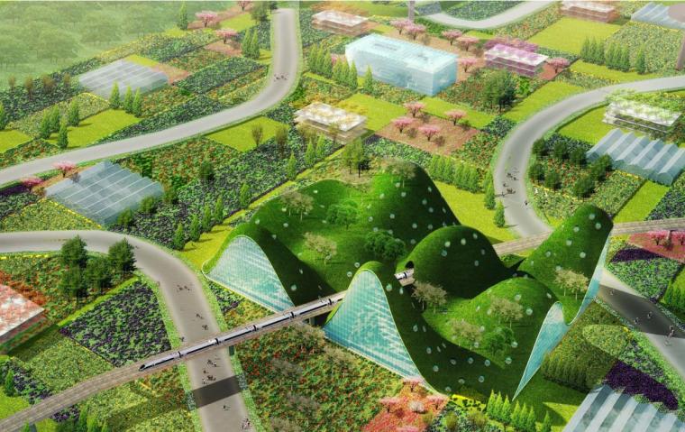 工业概念性规划资料下载-[北京]房山农业生态谷概念性规划设计（农业景观，工业生态）
