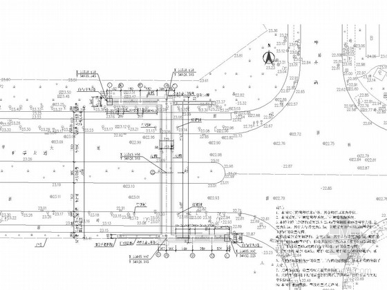 27m跨人行钢桥设计图资料下载-[广东]下承式钢桁架人行天桥施工图44张（天梯 花槽设计）
