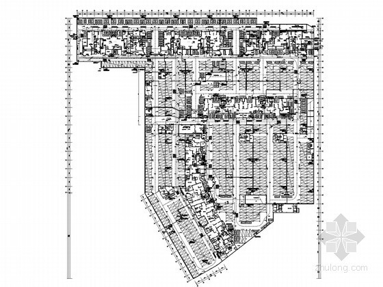 一类地下车库平面图资料下载-[四川]一类地下车库给排水施工图