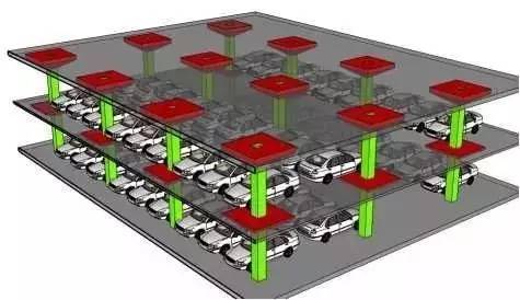 地下车库设计中，常见的几种柱网分析_8
