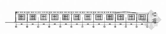 车间变电所建筑结构图资料下载-某钢结构制衣车间建筑结构图纸