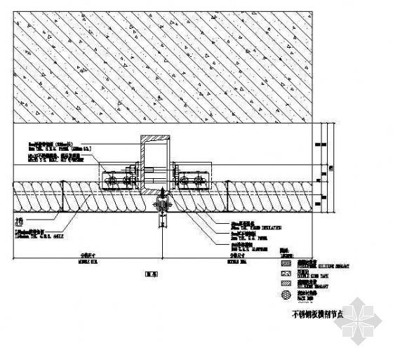 幕墙保温节点资料下载-不锈钢板幕墙安装节点