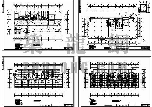 建筑电气设计平面图资料下载-琶洲大厦电气及消防设计平面图