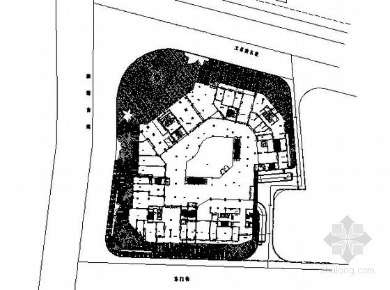 室外景观标准做法资料下载-[昆明]某商住两用楼室外景观扩初施工图