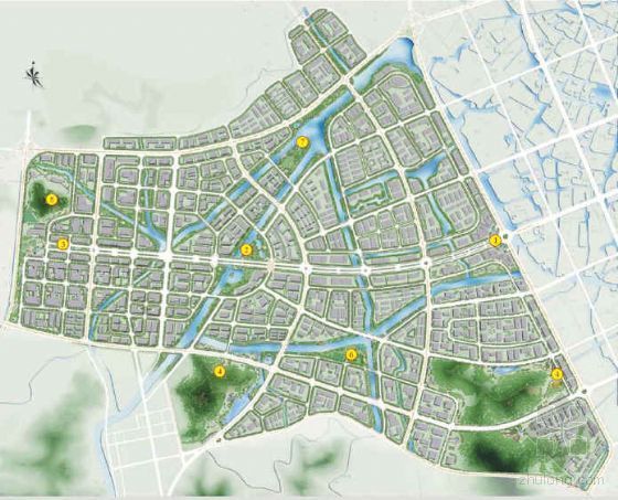 辽宁国际生态城景观规划资料下载-工业城景观规划设计文本