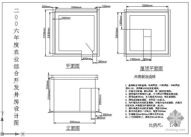 硬化混凝土收缩率比资料下载-硬化渠设计图