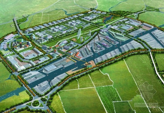 工业园区规划及单体设计资料下载-[江苏]大型城市综合体规划及单体设计方案文本