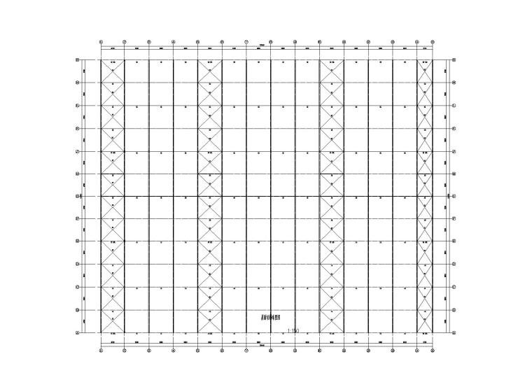 单层门式钢架详图资料下载-[湖北]单层门式钢架厂房结构施工图（2013）