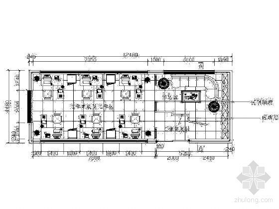工作室立面图CAD资料下载-设计工作室平立面
