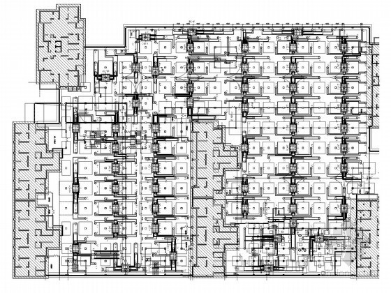 制冷机房系统流程图CAD资料下载-[河南]综合建筑体土壤源热泵机房设计施工图（流程图多）