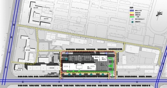 [内蒙古]22层医院门诊楼建筑设计方案文本-医院门诊楼分析图