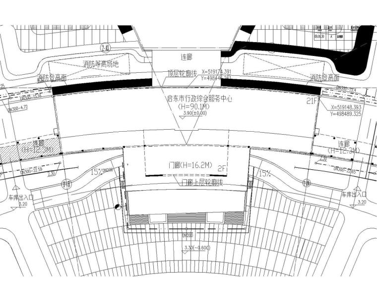 自动喷水灭火CAD图资料下载-[江苏]高层科技档案馆给排水消防自动喷水系统施工图