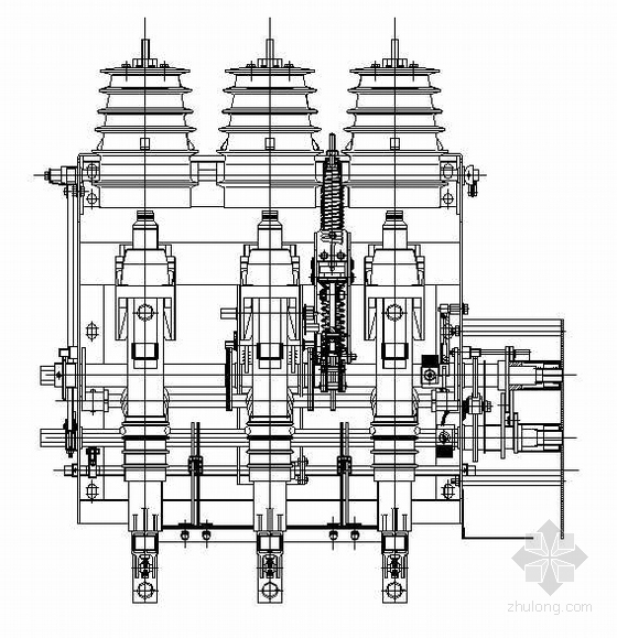 高压真空负荷开关资料下载-常用开关和柜体图纸