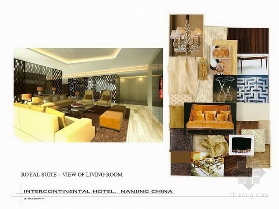五星级酒店客房平面布置图资料下载-[南京]全球奢华五星级酒店客房设计方案图