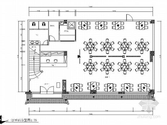 餐厅图纸深度:施工图项目位置:重庆设计风格:中式风格图纸格式:cad