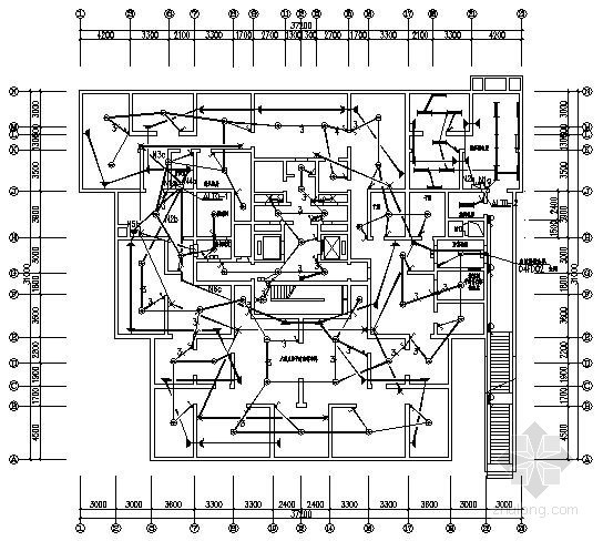 住宅建筑电气图纸资料下载-一类高层住宅建筑电气施工图纸